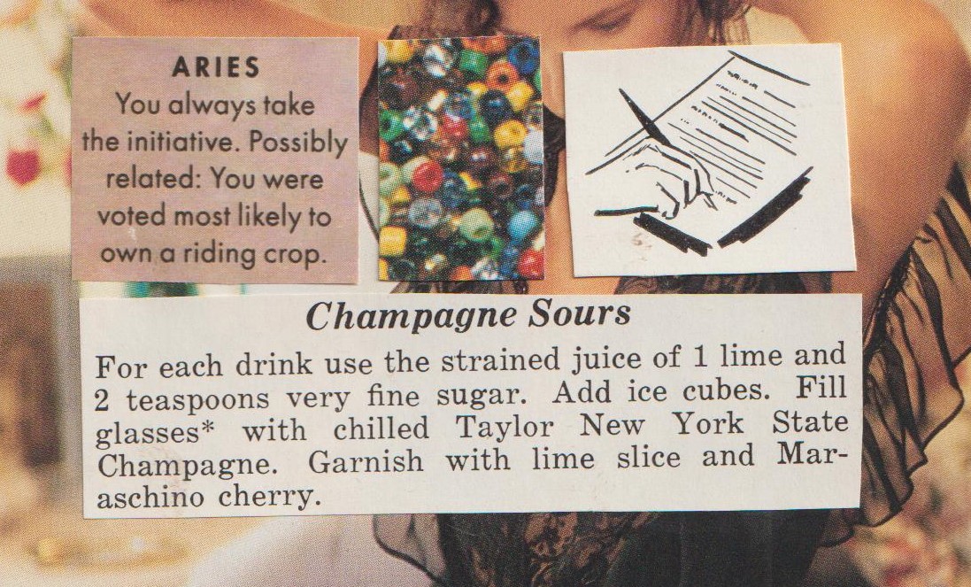 aries love champagne sours